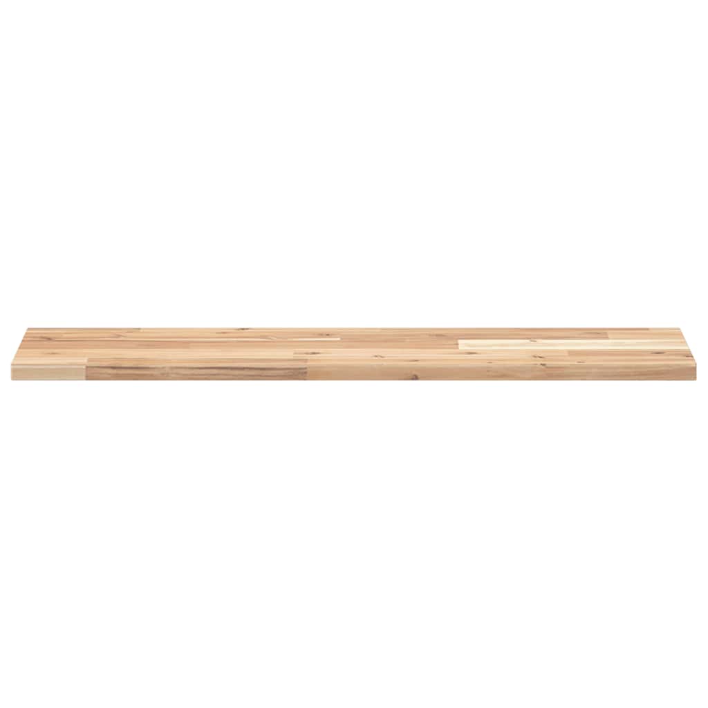 vidaXL Floating Shelves 3 pcs 80x20x2 cm Untreated Solid Wood Acacia