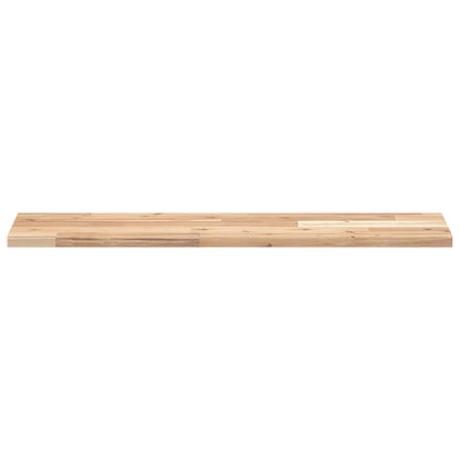 vidaXL Floating Shelves 3 pcs 80x20x2 cm Untreated Solid Wood Acacia