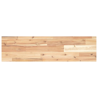 vidaXL Floating Shelves 3 pcs 80x20x2 cm Untreated Solid Wood Acacia