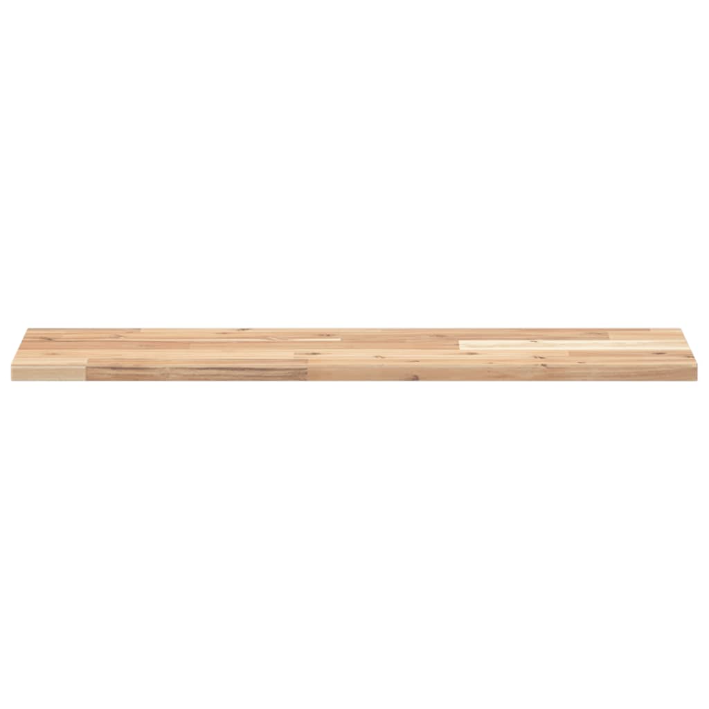 vidaXL Floating Shelves 4 pcs 80x20x2 cm Untreated Solid Wood Acacia