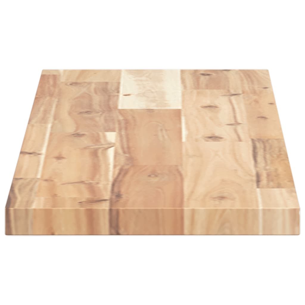 vidaXL Floating Shelves 4 pcs 80x20x2 cm Untreated Solid Wood Acacia