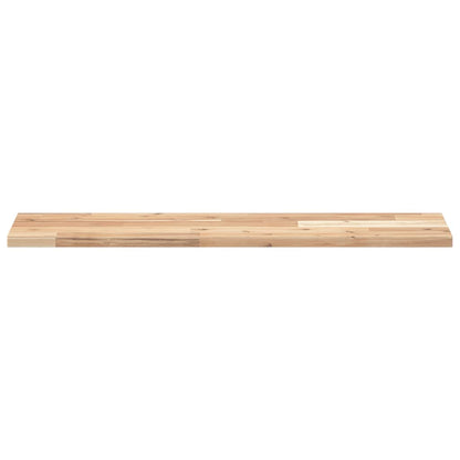 vidaXL Floating Shelves 2 pcs 100x20x2 cm Untreated Solid Wood Acacia