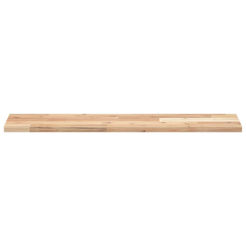 vidaXL Floating Shelves 4 pcs 100x20x2 cm Untreated Solid Wood Acacia
