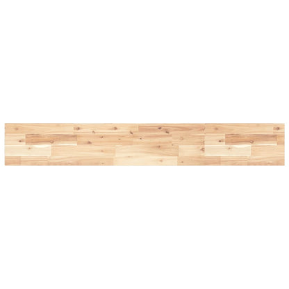vidaXL Floating Shelves 2 pcs 120x20x2 cm Untreated Solid Wood Acacia