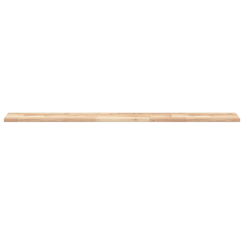 vidaXL Floating Shelves 2 pcs 140x20x2 cm Untreated Solid Wood Acacia