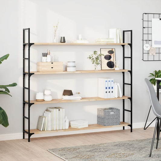 vidaXL Floating Shelves 2 pcs 160x20x2 cm Untreated Solid Wood Acacia