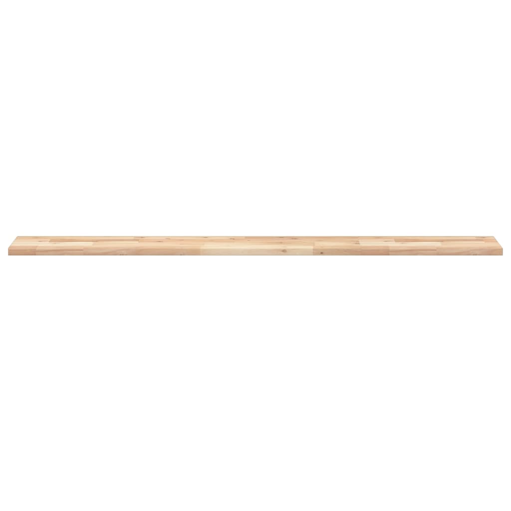 vidaXL Floating Shelves 3 pcs 160x20x2 cm Untreated Solid Wood Acacia