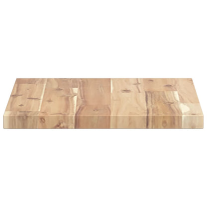 vidaXL Floating Shelf 40x30x2 cm Untreated Solid Wood Acacia