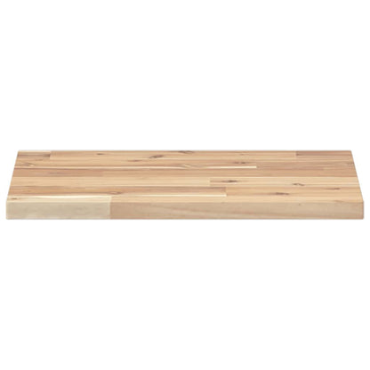 vidaXL Floating Shelves 3 pcs 40x30x2 cm Untreated Solid Wood Acacia