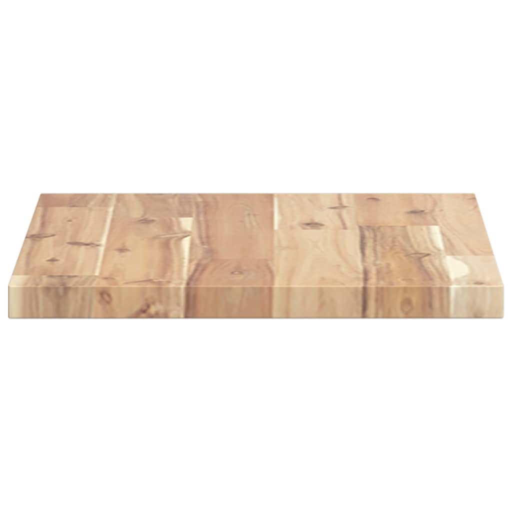 vidaXL Floating Shelves 3 pcs 40x30x2 cm Untreated Solid Wood Acacia
