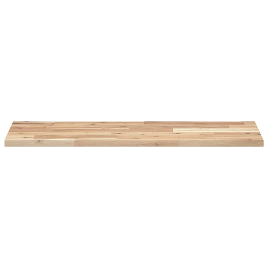 vidaXL Floating Shelves 3 pcs 100x30x2 cm Untreated Solid Wood Acacia