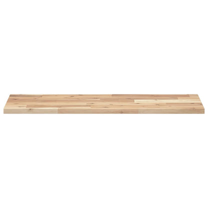 vidaXL Floating Shelves 3 pcs 100x30x2 cm Untreated Solid Wood Acacia