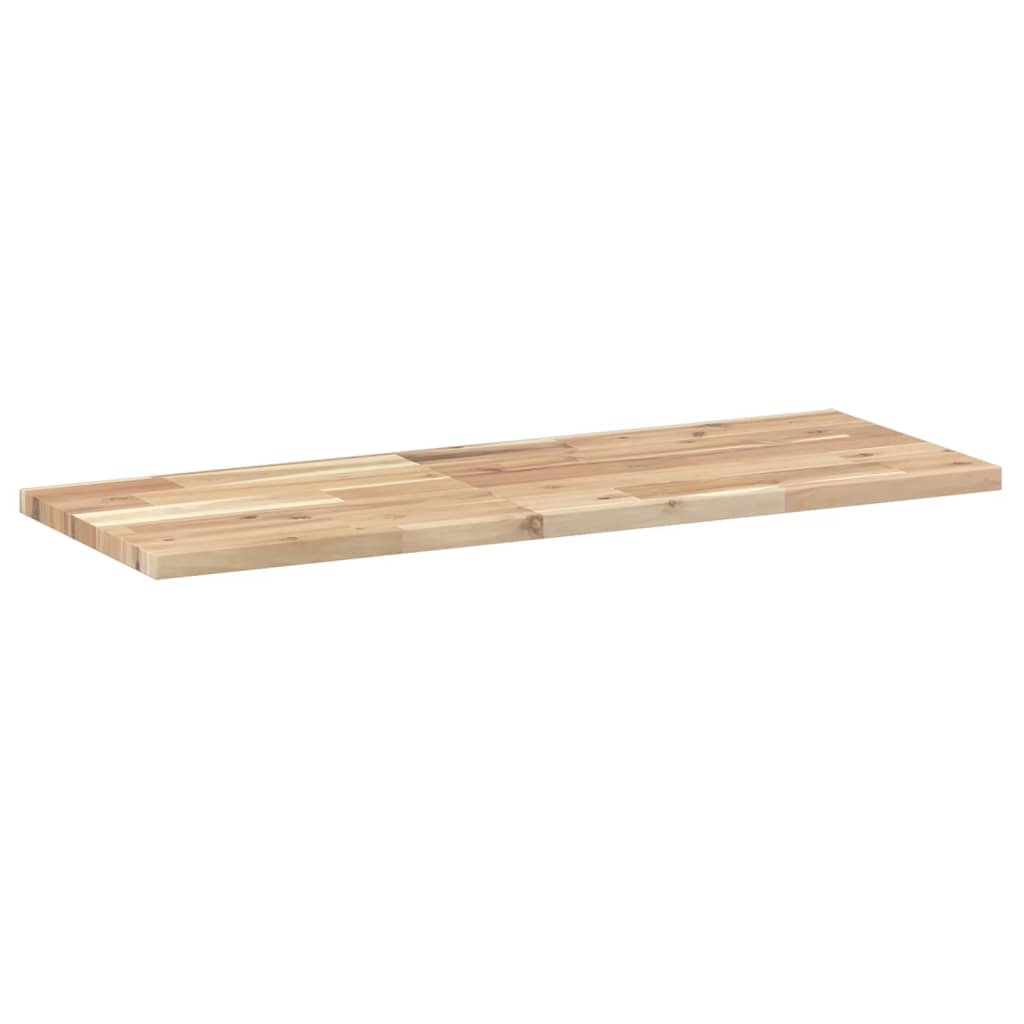 vidaXL Floating Shelves 3 pcs 100x30x2 cm Untreated Solid Wood Acacia