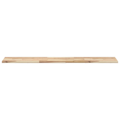 vidaXL Floating Shelves 4 pcs 140x30x2 cm Untreated Solid Wood Acacia