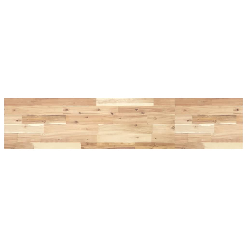 vidaXL Floating Shelves 3 pcs 160x30x2 cm Untreated Solid Wood Acacia