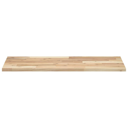 vidaXL Floating Shelves 3 pcs 60x40x2 cm Untreated Solid Wood Acacia