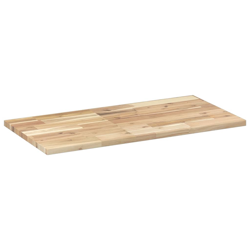 vidaXL Floating Shelves 2 pcs 80x40x2 cm Untreated Solid Wood Acacia
