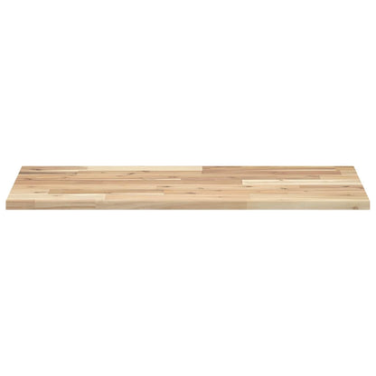 vidaXL Floating Shelves 2 pcs 80x40x2 cm Untreated Solid Wood Acacia