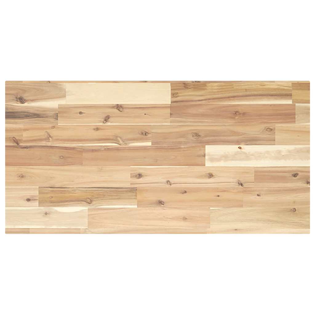 vidaXL Floating Shelves 2 pcs 80x40x2 cm Untreated Solid Wood Acacia