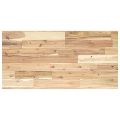 vidaXL Floating Shelves 2 pcs 80x40x2 cm Untreated Solid Wood Acacia