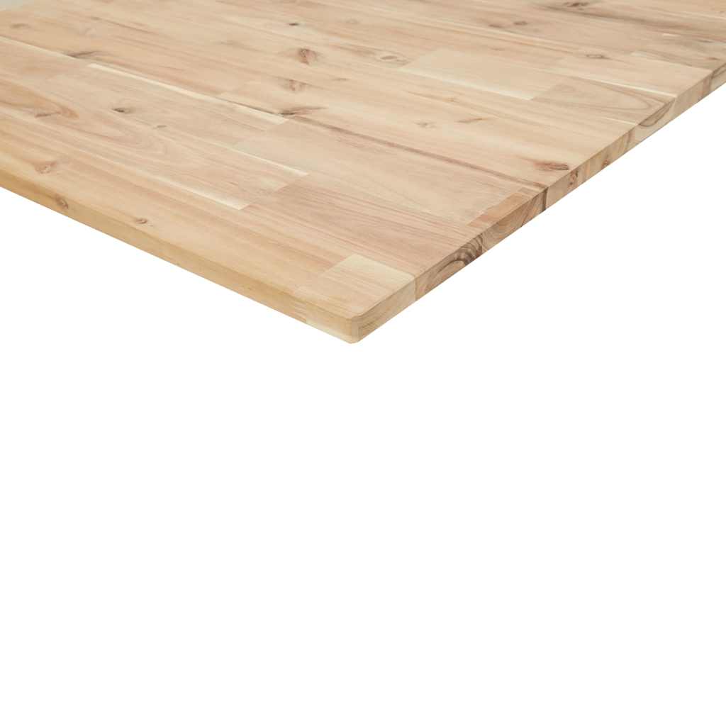 vidaXL Floating Shelves 2 pcs 80x40x2 cm Untreated Solid Wood Acacia