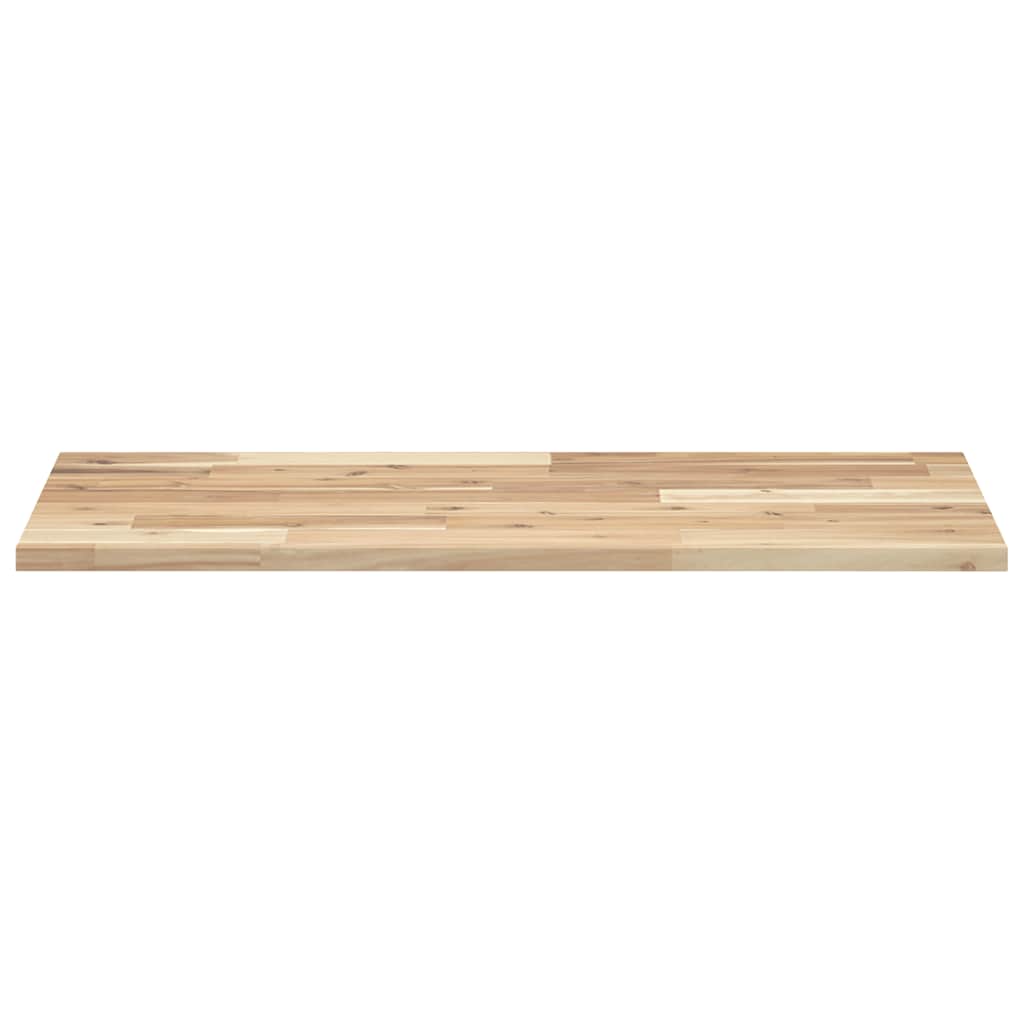 vidaXL Floating Shelves 3 pcs 80x40x2 cm Untreated Solid Wood Acacia