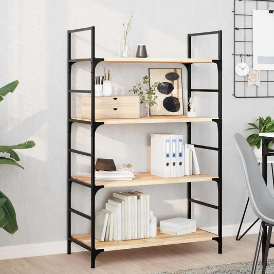 vidaXL Floating Shelves 4 pcs 80x40x2 cm Untreated Solid Wood Acacia