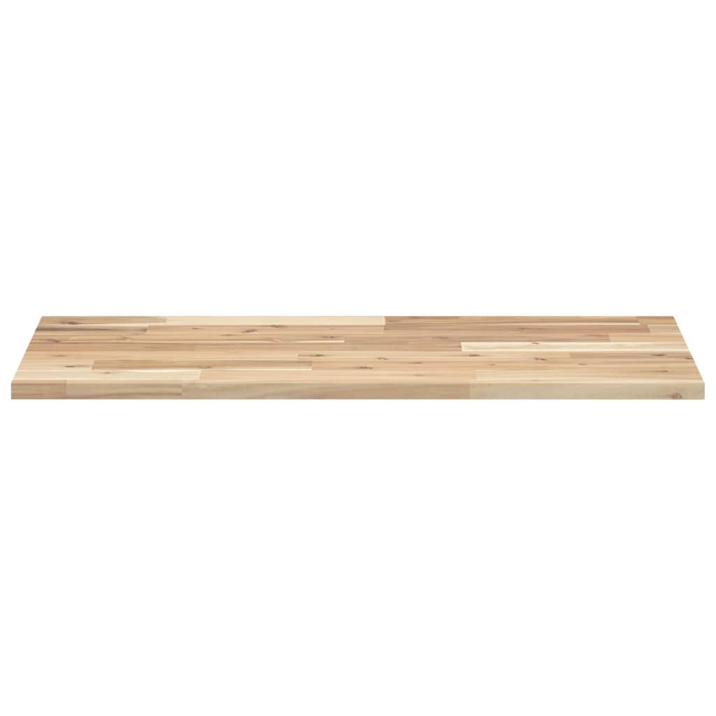 vidaXL Floating Shelf 100x40x2 cm Untreated Solid Wood Acacia
