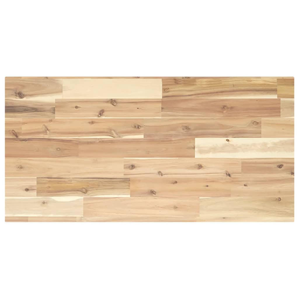 vidaXL Floating Shelves 4 pcs 100x40x2 cm Untreated Solid Wood Acacia