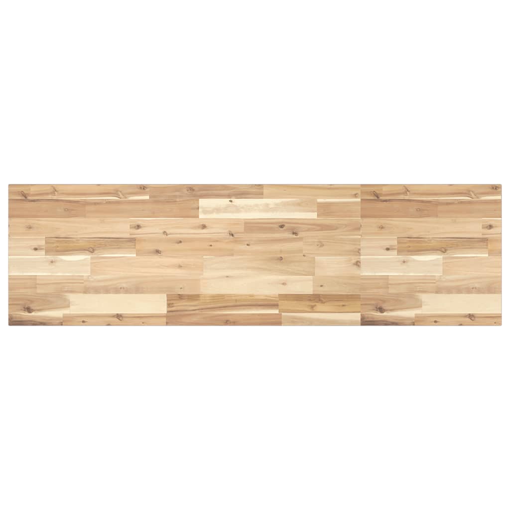vidaXL Floating Shelves 3 pcs 120x40x2 cm Untreated Solid Wood Acacia
