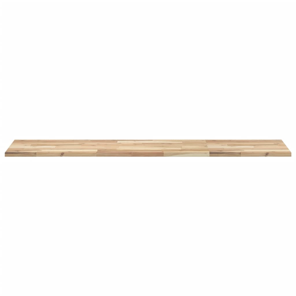 vidaXL Floating Shelves 4 pcs 120x40x2 cm Untreated Solid Wood Acacia