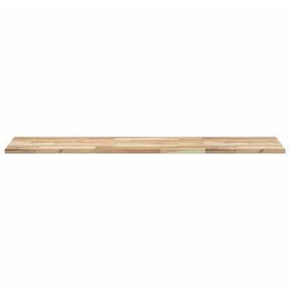vidaXL Floating Shelves 4 pcs 120x40x2 cm Untreated Solid Wood Acacia