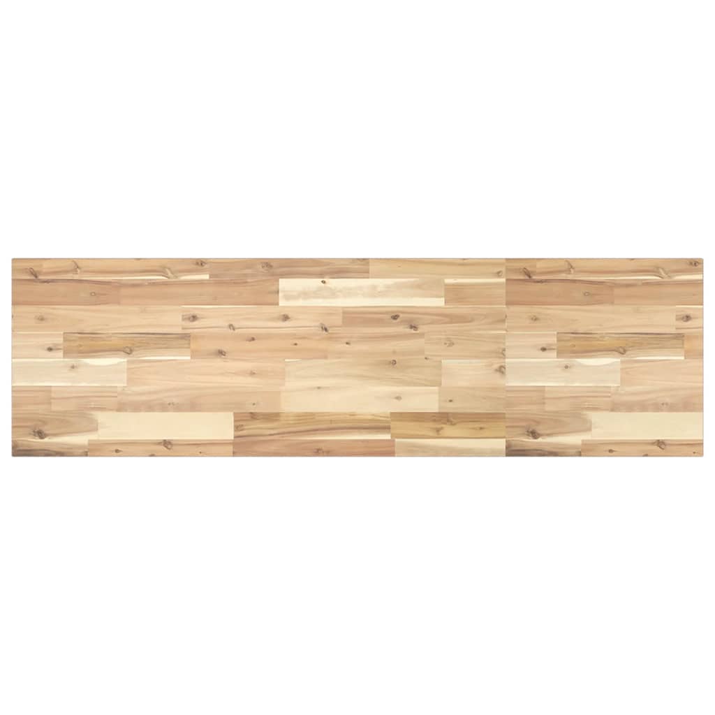 vidaXL Floating Shelves 4 pcs 140x40x2 cm Untreated Solid Wood Acacia