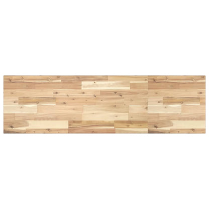 vidaXL Floating Shelves 3 pcs 160x40x2 cm Untreated Solid Wood Acacia
