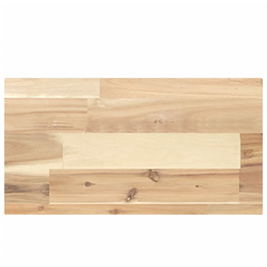 vidaXL Floating Shelf 40x20x4 cm Untreated Solid Wood Acacia