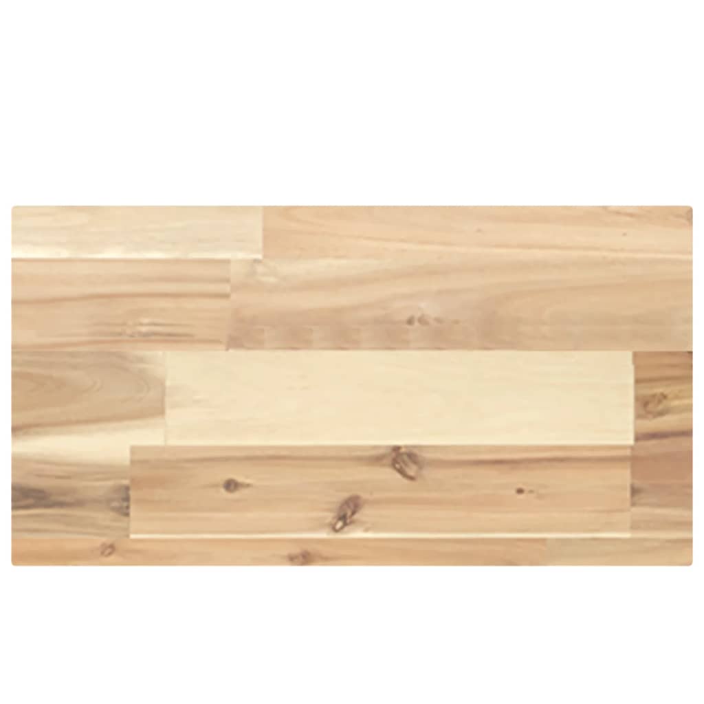 vidaXL Floating Shelves 4 pcs 60x20x4 cm Untreated Solid Wood Acacia