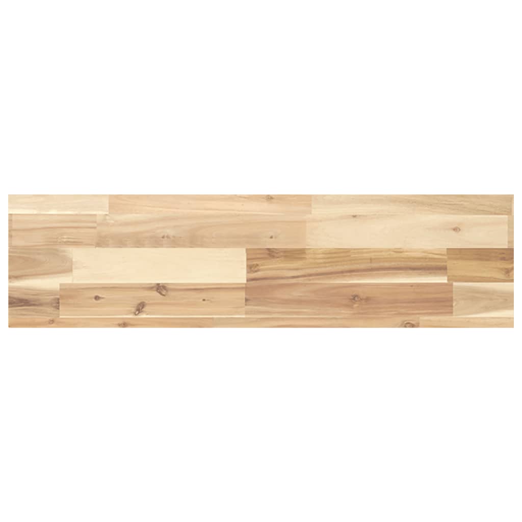 vidaXL Floating Shelves 3 pcs 80x20x4 cm Untreated Solid Wood Acacia