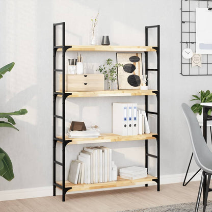 vidaXL Floating Shelves 3 pcs 100x20x4 cm Untreated Solid Wood Acacia