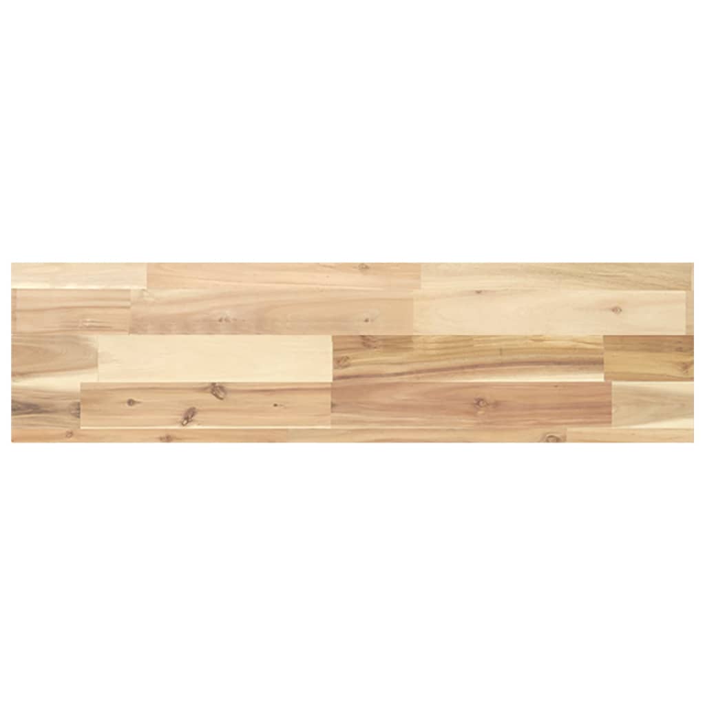 vidaXL Floating Shelves 4 pcs 100x20x4 cm Untreated Solid Wood Acacia