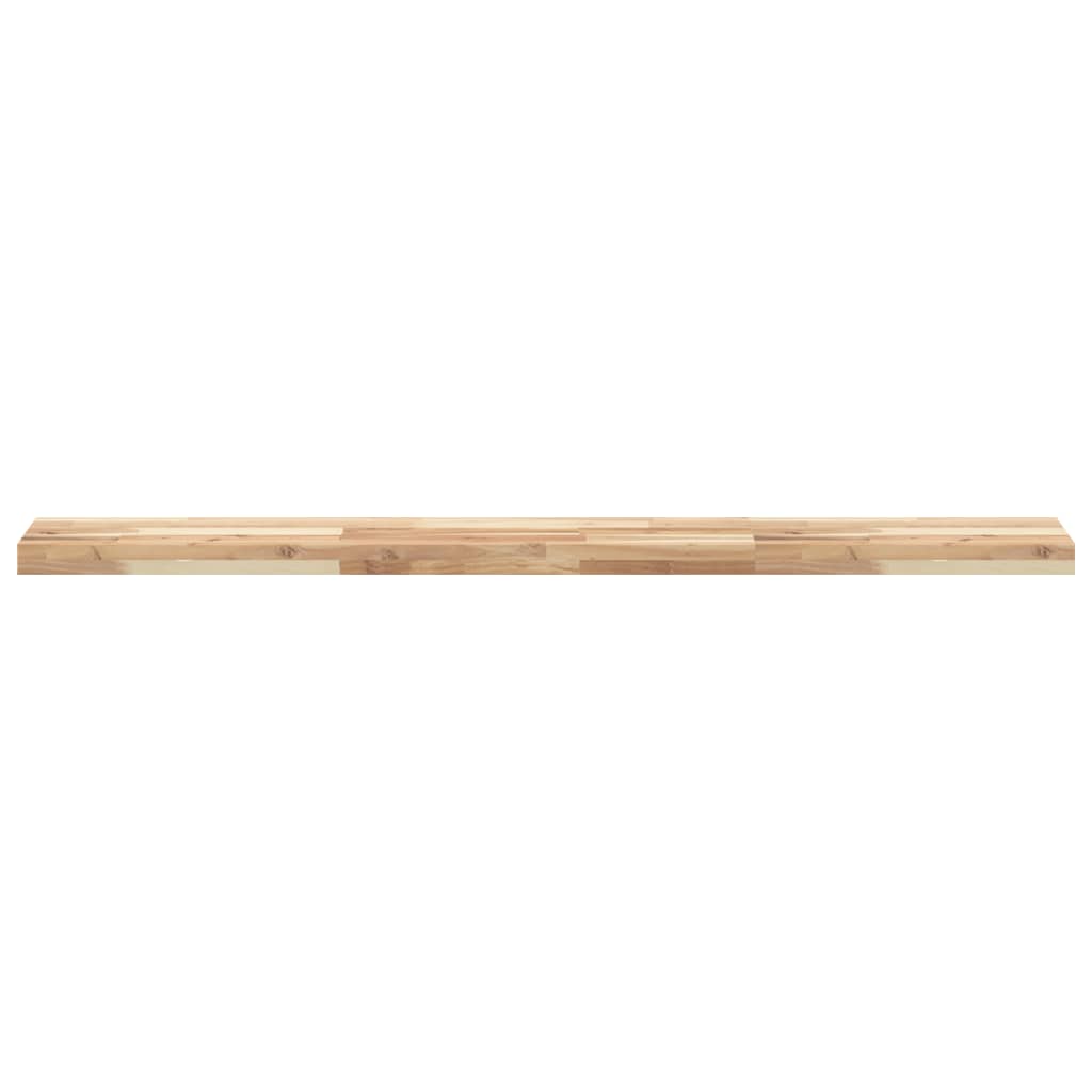 vidaXL Floating Shelves 3 pcs 140x20x4 cm Untreated Solid Wood Acacia