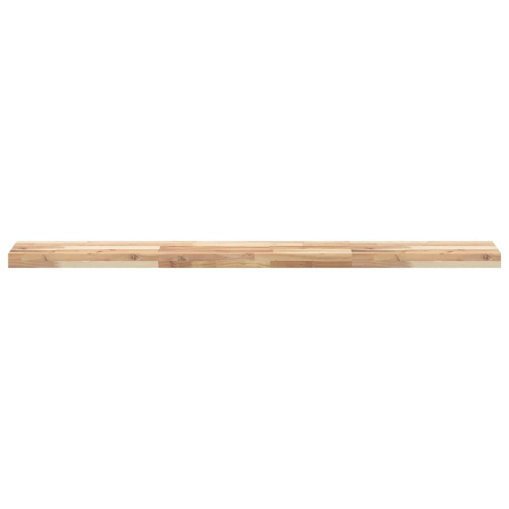 vidaXL Floating Shelves 2 pcs 160x20x4 cm Untreated Solid Wood Acacia