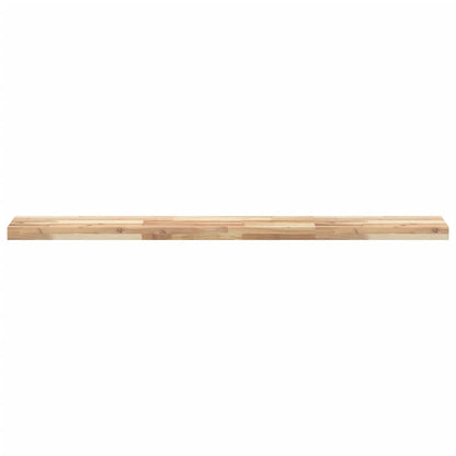 vidaXL Floating Shelves 3 pcs 160x20x4 cm Untreated Solid Wood Acacia