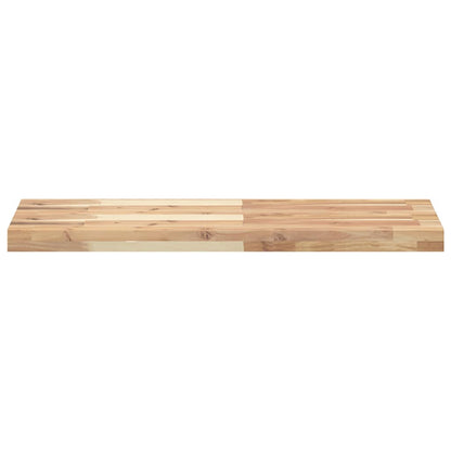 vidaXL Floating Shelves 3 pcs 100x30x4 cm Untreated Solid Wood Acacia