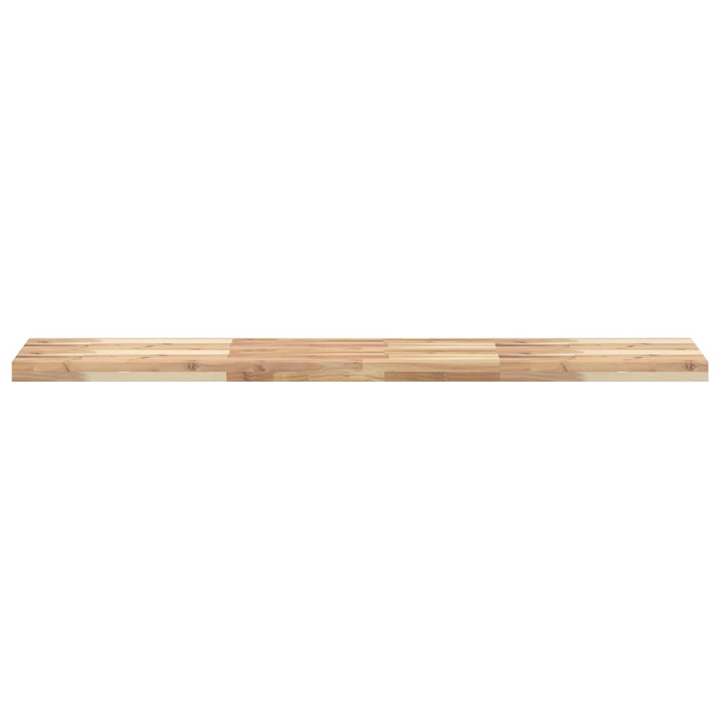 vidaXL Floating Shelves 2 pcs 140x30x4 cm Untreated Solid Wood Acacia