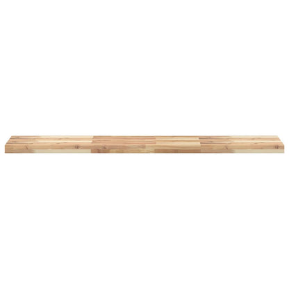 vidaXL Floating Shelves 2 pcs 140x30x4 cm Untreated Solid Wood Acacia