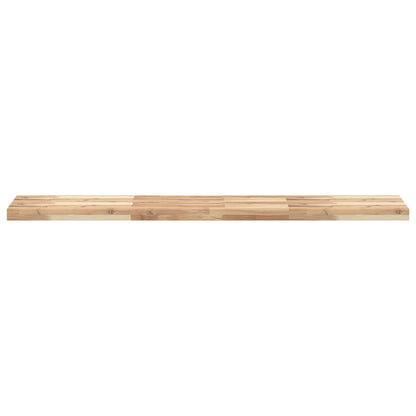 vidaXL Floating Shelves 3 pcs 140x30x4 cm Untreated Solid Wood Acacia