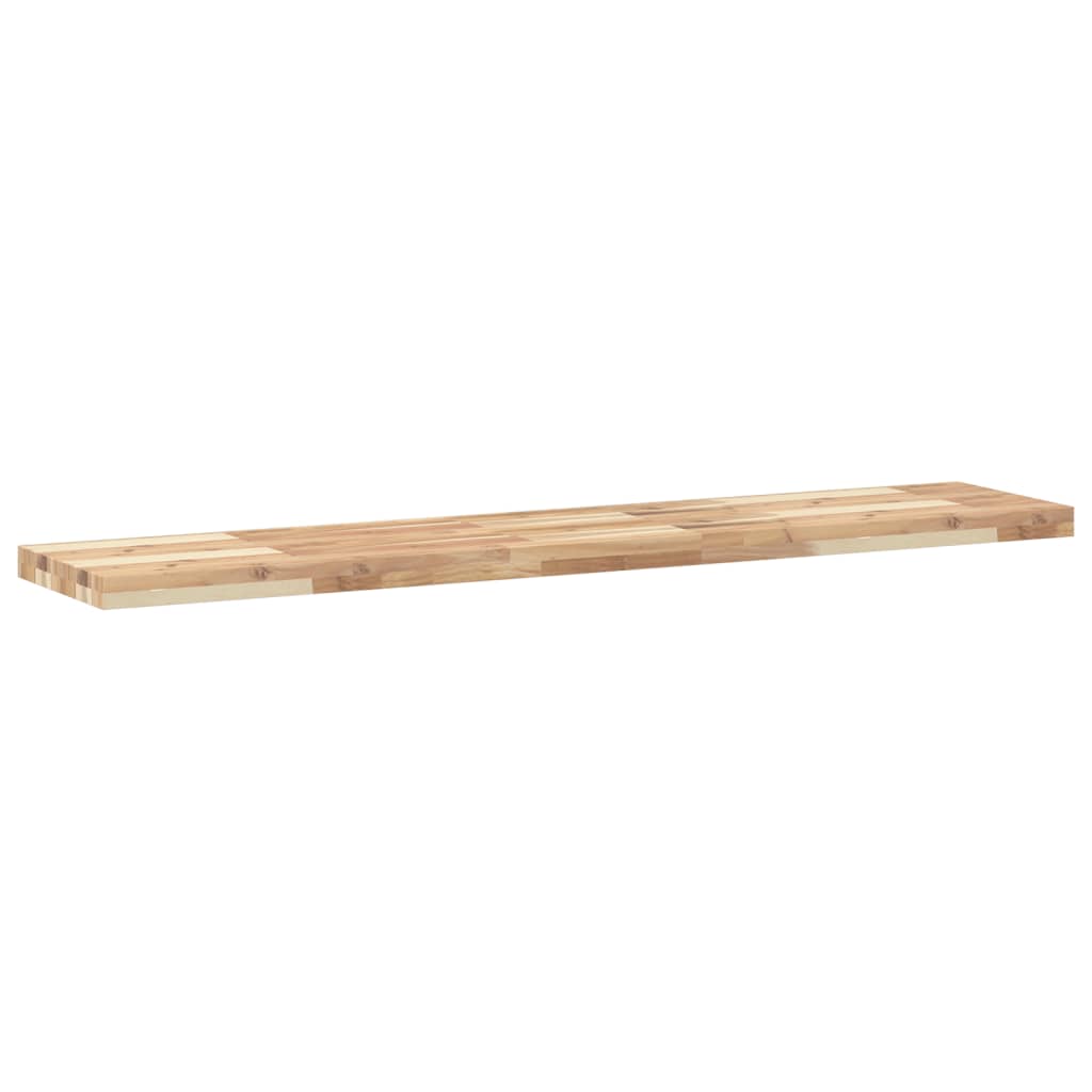 vidaXL Floating Shelves 4 pcs 160x30x4 cm Untreated Solid Wood Acacia