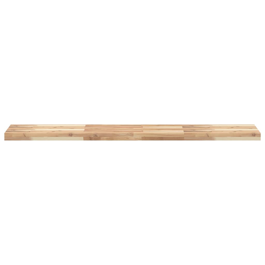 vidaXL Floating Shelves 4 pcs 160x30x4 cm Untreated Solid Wood Acacia
