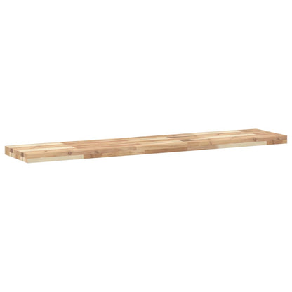 vidaXL Floating Shelves 4 pcs 160x30x4 cm Untreated Solid Wood Acacia