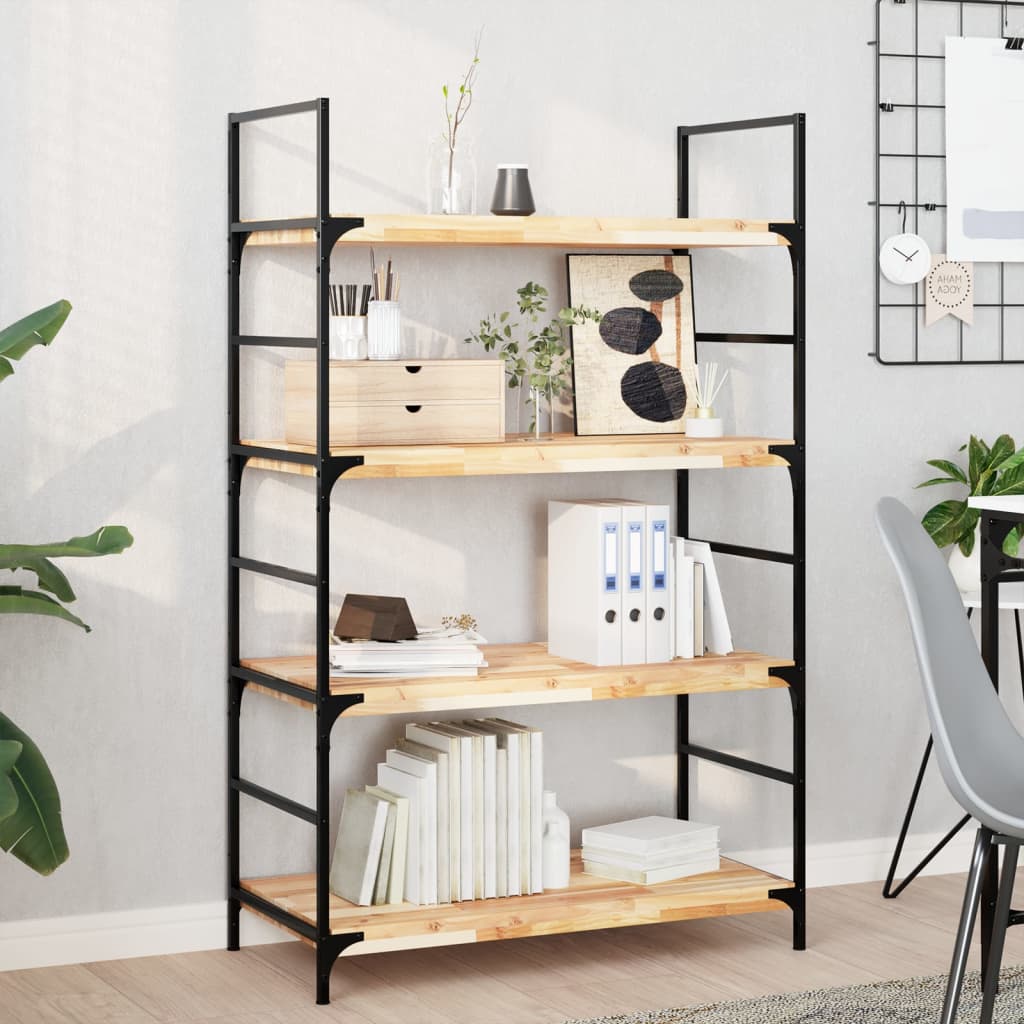 vidaXL Floating Shelves 2 pcs 60x40x4 cm Untreated Solid Wood Acacia